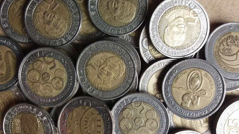 South Africa lot of 50 commemorative R5 coins