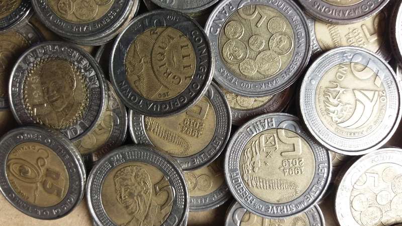South Africa lot of 50 commemorative R5 coins