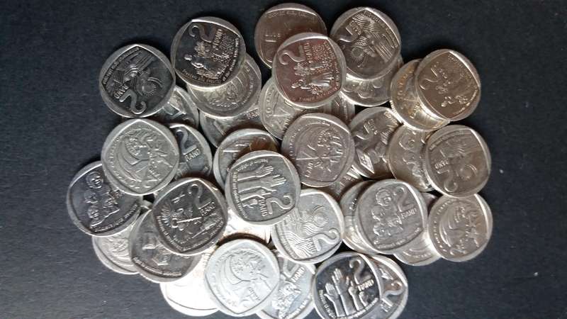 South Africa lot of 40 commemorative R2 coins