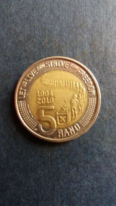 South Africa 2019 R5 - 25 Years of Constitutional Democracy