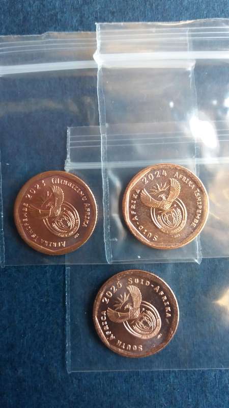 South Africa 4th Decimal Series 10 cents * 2023, 2024 & 2025* - AU Condition*