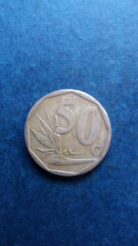 South Africa 2017 50 cents * Difficult to Find*