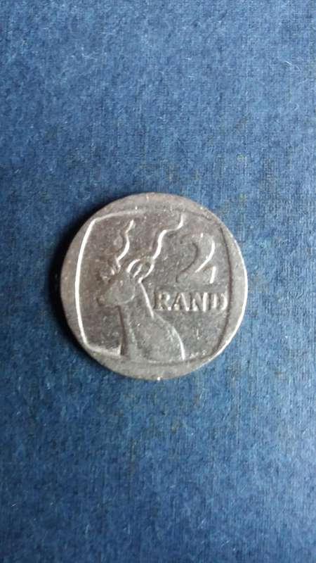South Africa 1992 R2 Kudu *Mintage 2 115 000 & difficult to find*