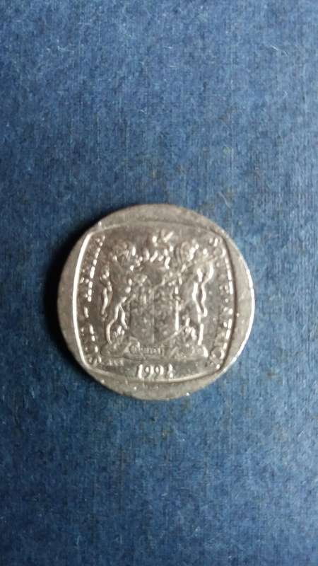 South Africa 1992 R2 Kudu *Mintage 2 115 000 & difficult to find*