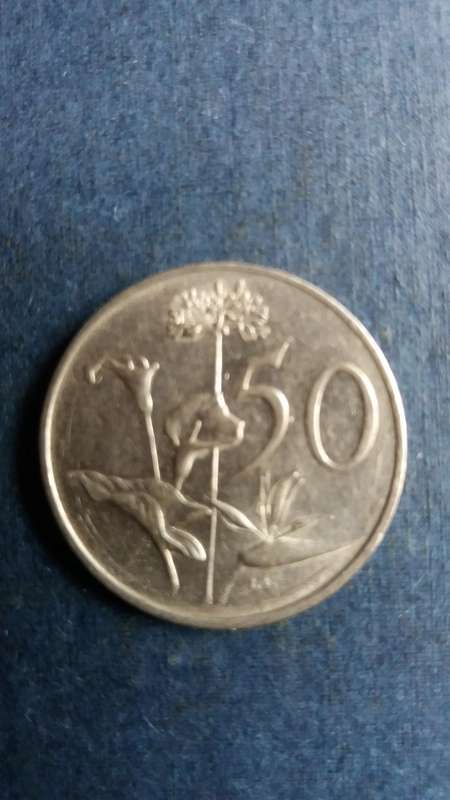 South Africa 1984 50 cent