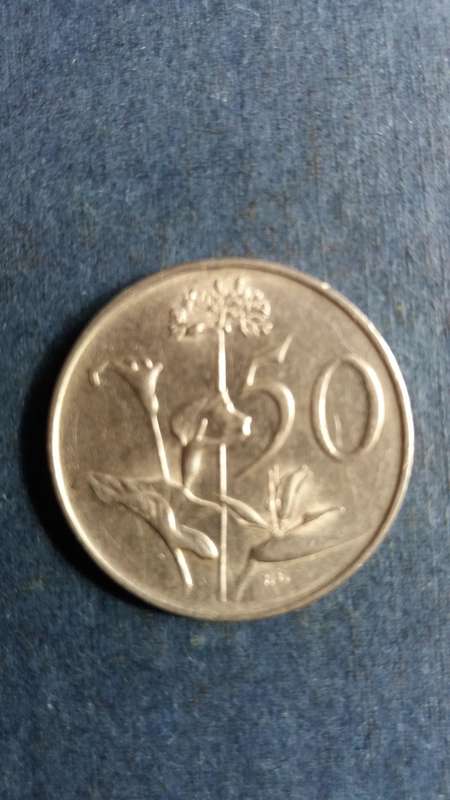 South Africa 1987 50 cent