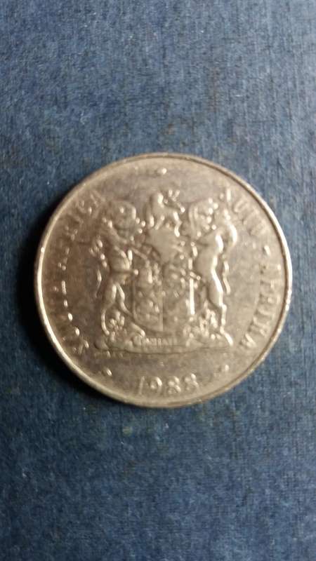 South Africa 1988 50 cent