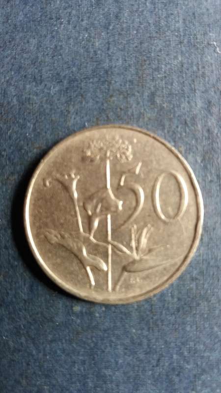 South Africa 1988 50 cent