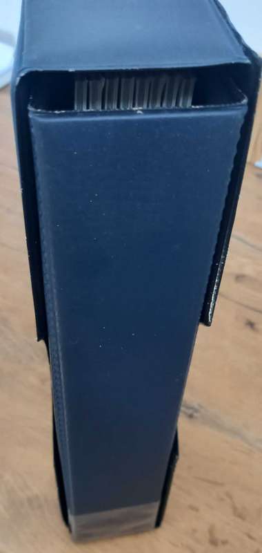 8 PAGE COIN FLIP FILE IN GOOD CONDITION. STORES 96 COINFLIPS.