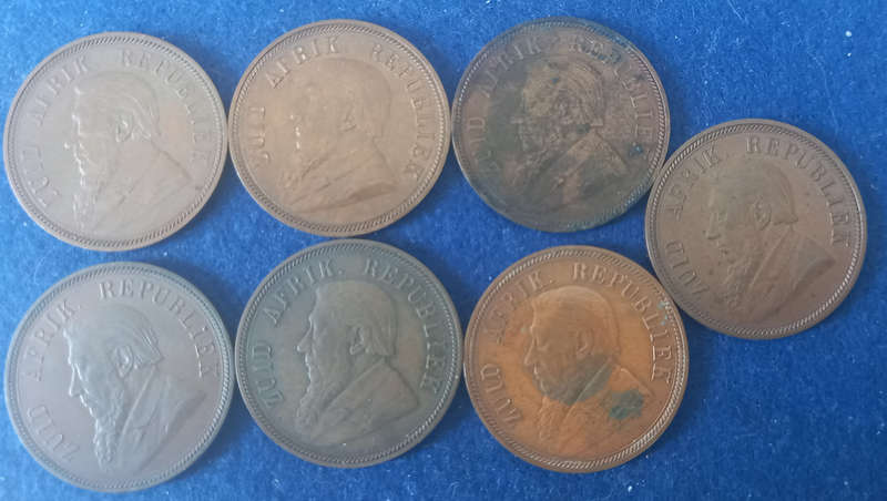1898 ZAR PENNY COLLECTION (7)