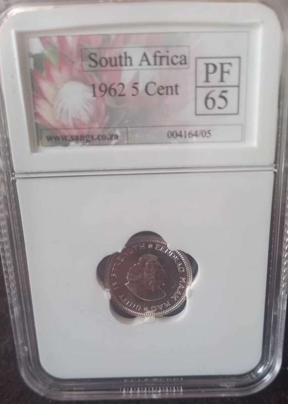 1962 SA GRADED PROOF SET