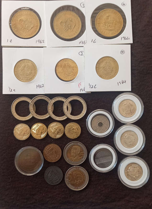 UNION & RSA COINS AND INT. TOKENS. READ DESCRIPTION. ONE BID TAKES ALL