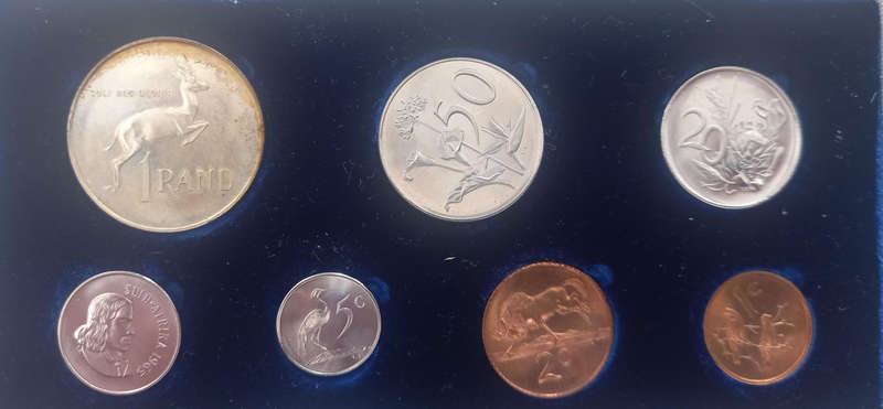 THE POPULAR RSA 1965 PROOF SET AS PER PICTURE