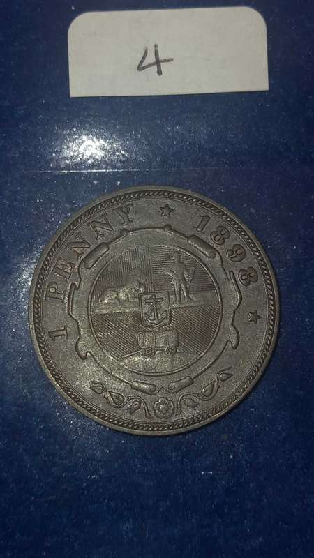 1898 ZAR 1 PENNY