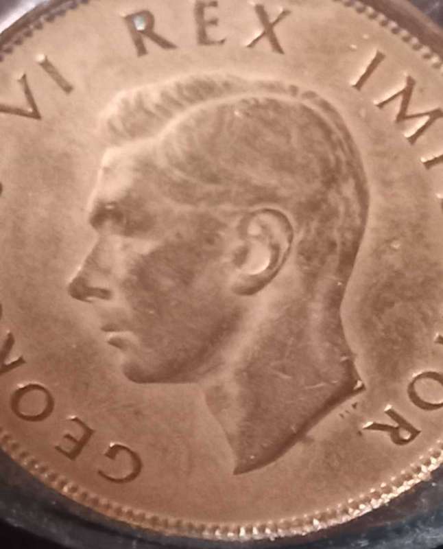 1937  UNION 1/2 PENNY