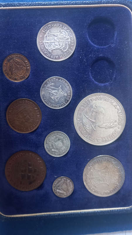 1955 UNION SET WITHOUT GOLD