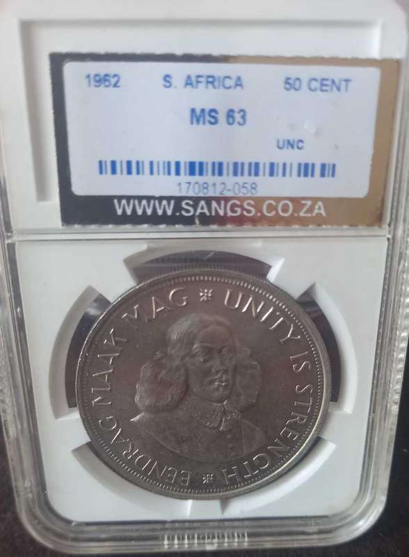 1962 SA GRADED PROOF SET