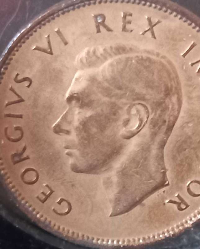 1937  UNION 1/2 PENNY