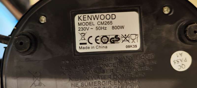 Kenwood CM265 Drip Coffee Maker (Black)