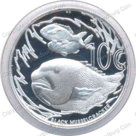 2014 Silver 1/2oz Marine Protected Areas Proof 10 cent - Mintage 42-coin
