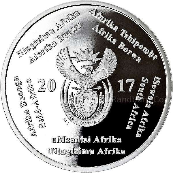 *#* 2017 R2 Silver Crown Anniversary of the Heart Transplant - Coin in Box NO Certificate *#*