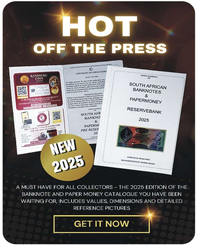 *#* 2025 Hern Handbook South Africa Banknotes Pre Reserve and Reserve Bank *#*