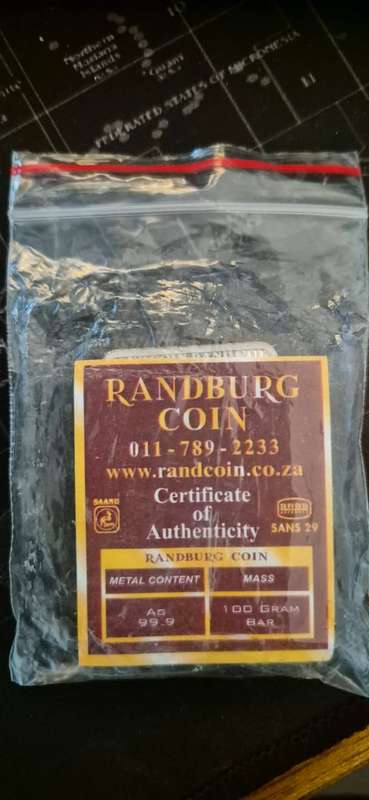 *Great Bargain* 100g FINE SILVER bullion bar *Great Bargain*