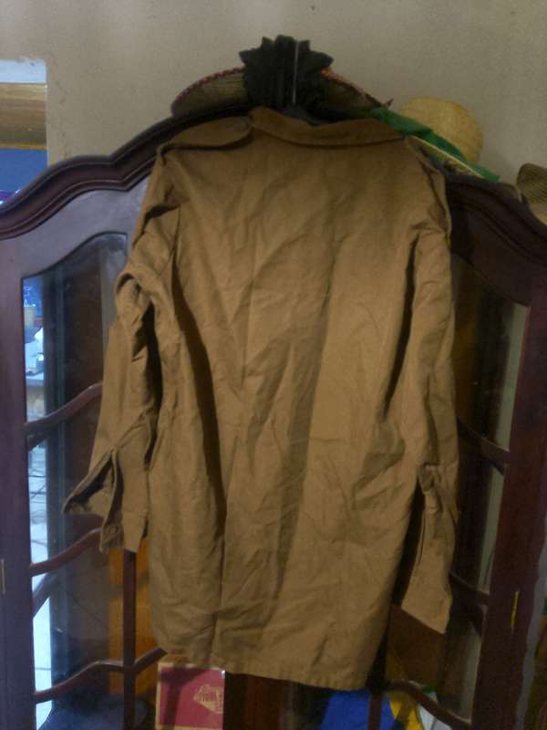 SADF LING SLEEVE FIELD DRESS SHIRT SIZE LARGE 1977 ISSUE GOOD CONDITION