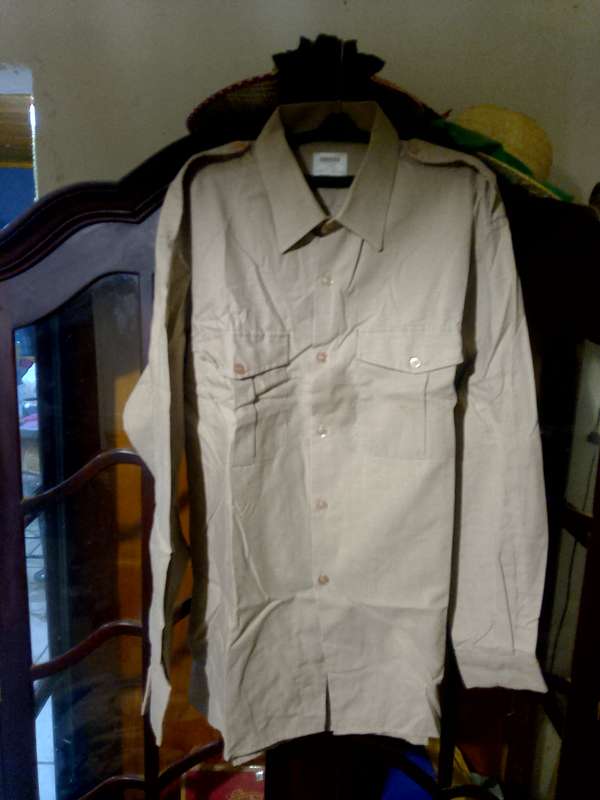 SADF LONG SLEEVE SHIRT SIZE4387 ISSUE 1982 EXCELLENT CONDITION