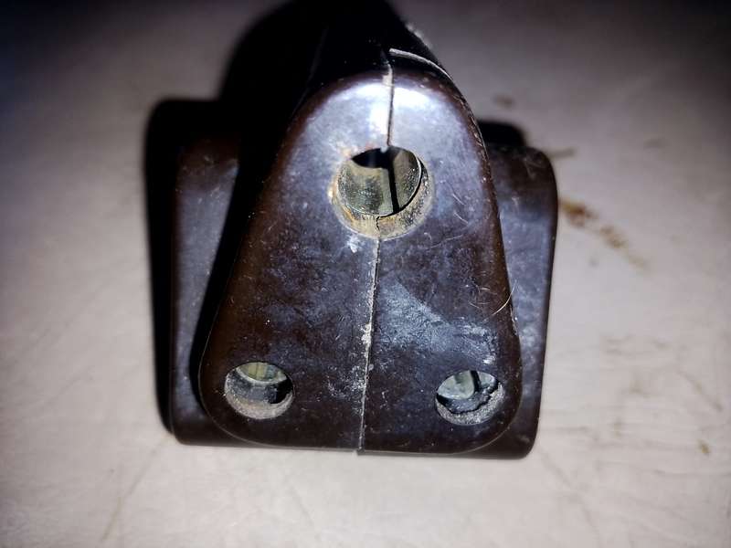 vintage bakelite electrical plugs