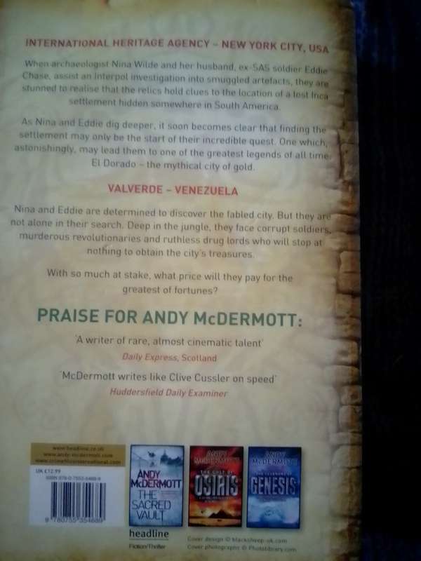 EMPIRE OF GOLD BY ANDY McDERMOTT