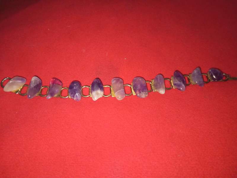 Vintage Amethyst Bracelet