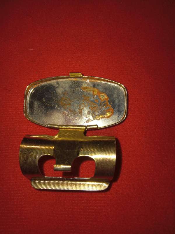 Vintage Lipstick holder with mirror