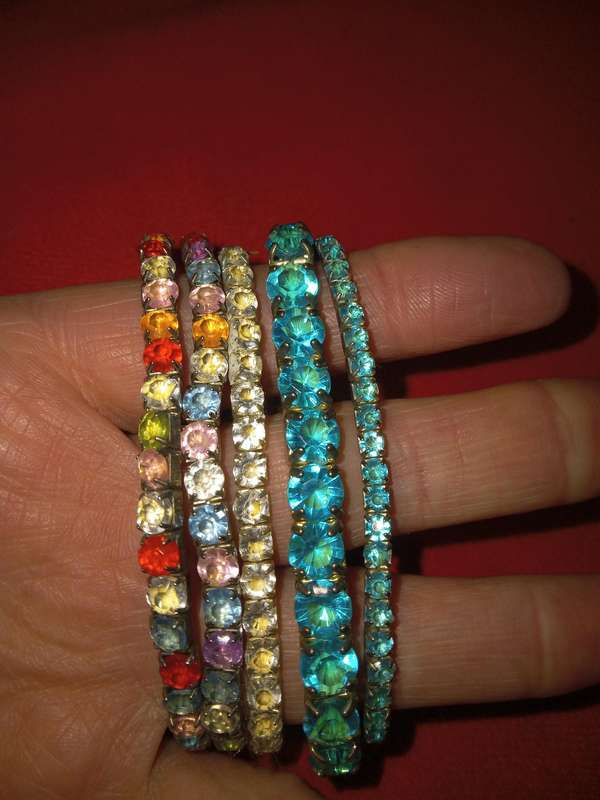 Vintage tennis bracelets