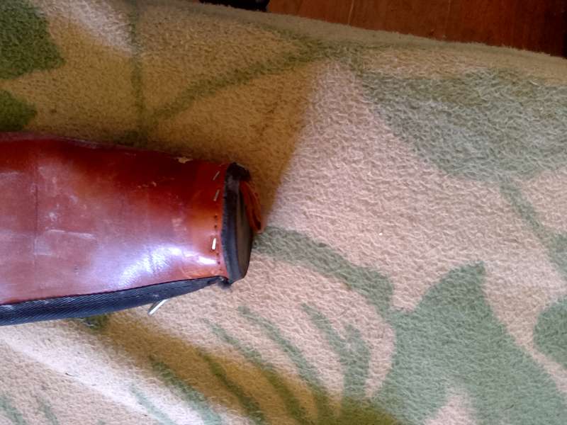 GENUINE LEATHER LONG RIFLE BAG