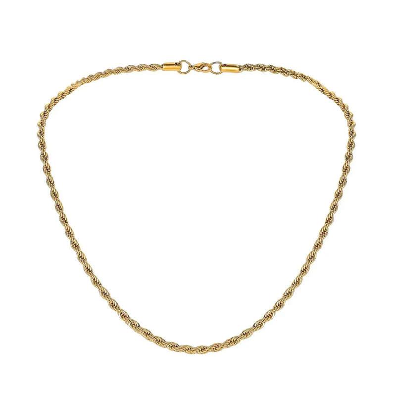 18 K Gold    Mens Chain Necklace Video