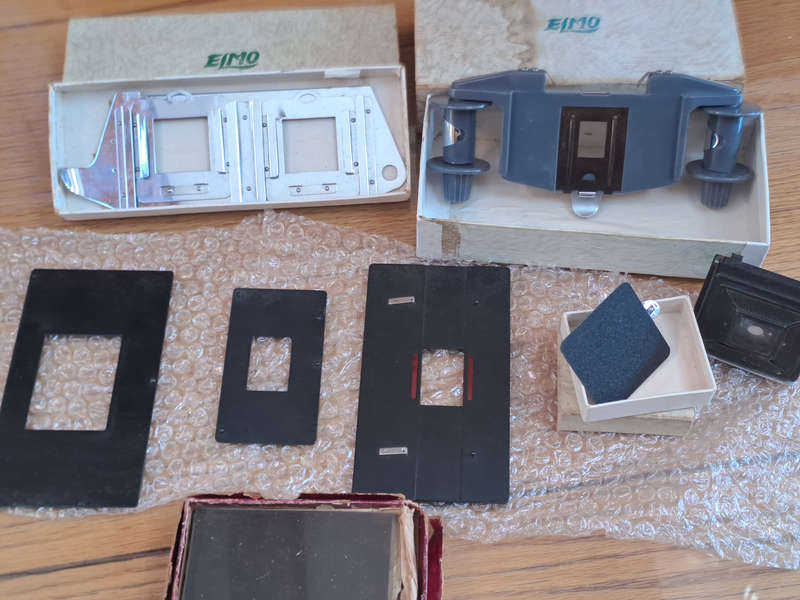 Lot of Vintage Elmo camera items