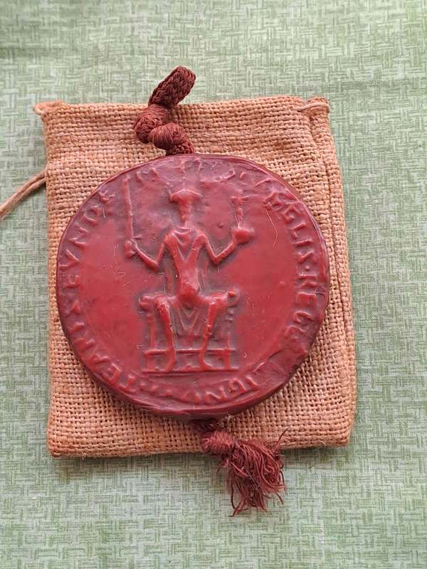 Replica of William Ists Seal: