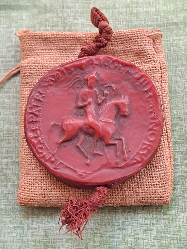 Replica of William Ists Seal: