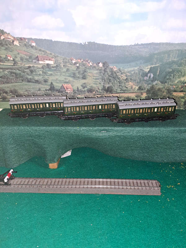 Marklin HO 4200 compartment car cl 3 old timer