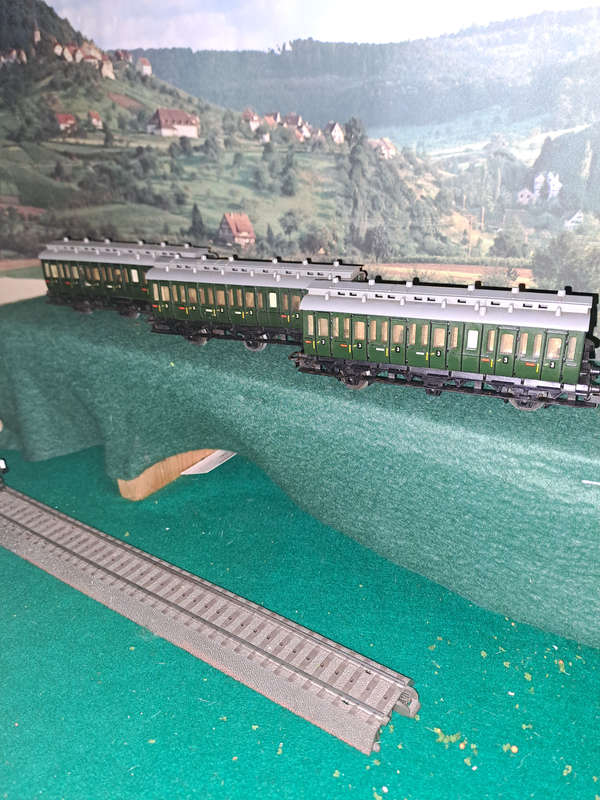 Marklin HO 4200 compartment car cl 3 old timer