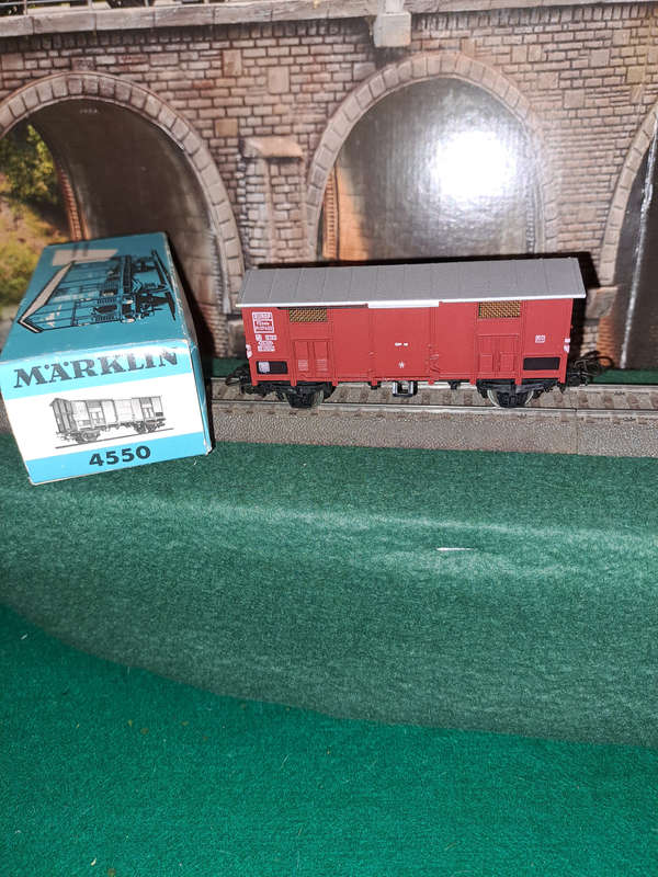 Marklin HO 4550 freight car in original box like new