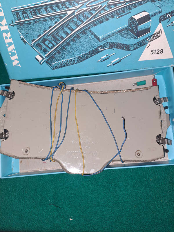 Märklin Ho 5128 double cross over electric boxed