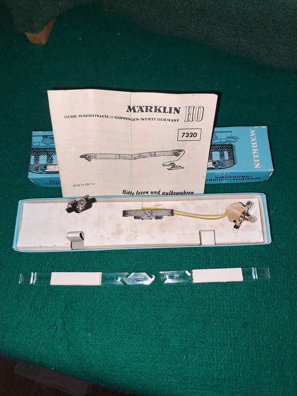 Marklin 7320 HO passenger interior lighting new IOP please see