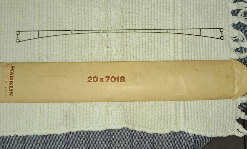 Marklin ho 7013 cross spans 240mm 20 per pkt