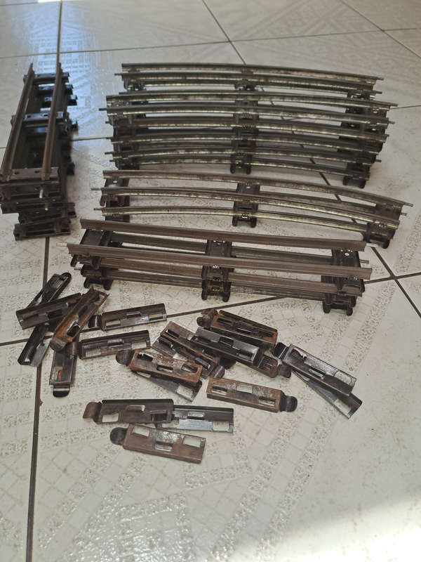 Meccano O guage train track set 19pce