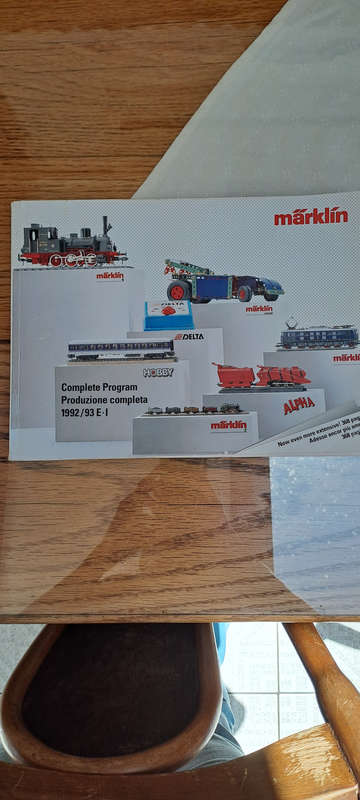 Marklin Full catalogue 368 pages 1992/93 E-I