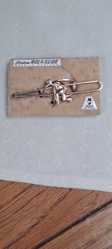 Vintage Stratton England bowling Tie pin