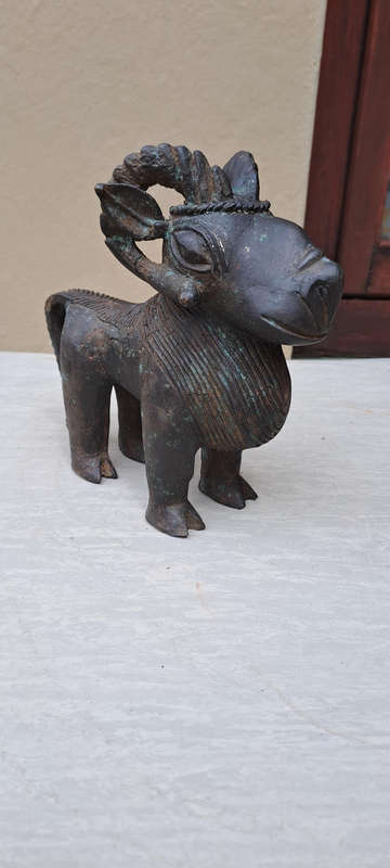 A Benin Bronze honoring Ram 19th century