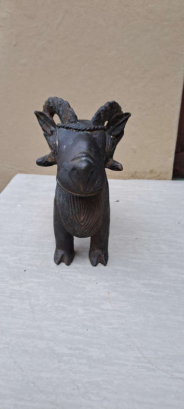 A Benin Bronze honoring Ram 19th century